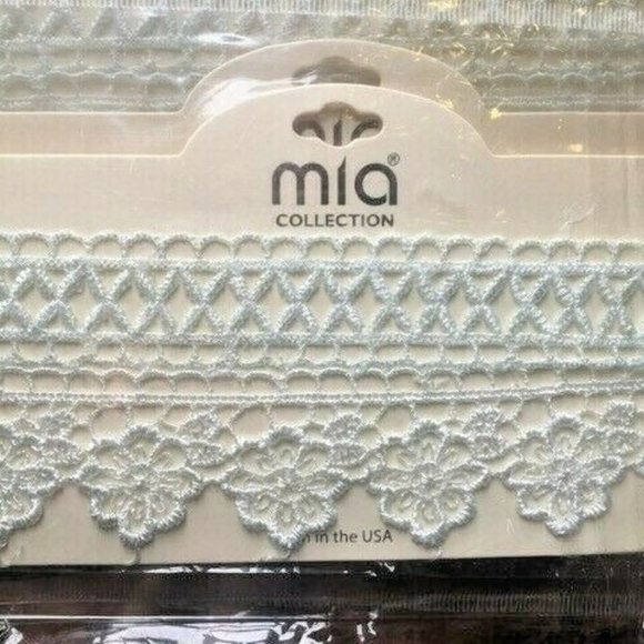 Beige Lace Choker Necklace (2 in 1 Pack) - Picture 1 of 3